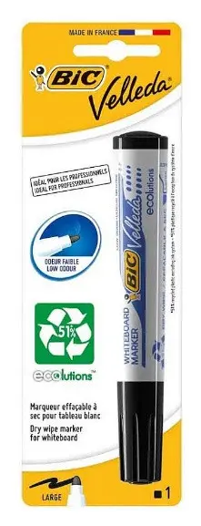 Marker pentru tablă albă BL1 Veleda BIC - albastru