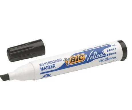 МАРКЕР ЗА БЯЛА ДЪСКА БЛ1 VELEDA BIC - СИН - image 1