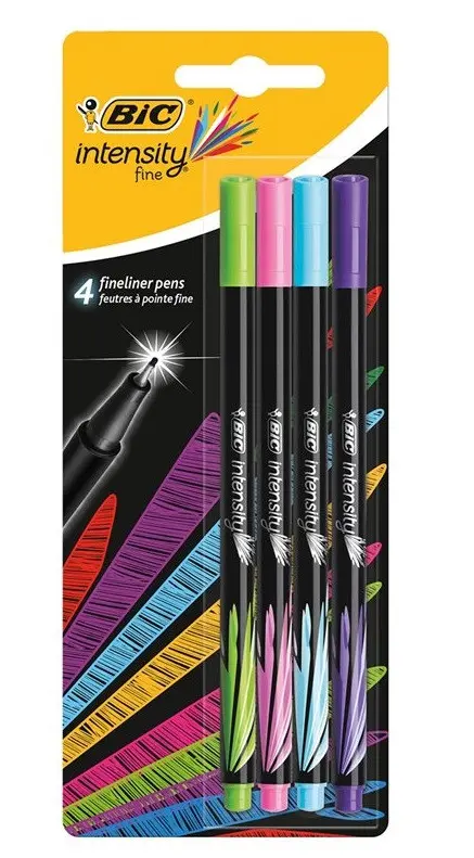 Linere colorate Intensity Fun 4 BIC