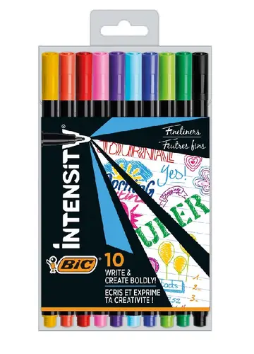 ЦВЕТНИ ТЪНКОПИСЦИ INTENSITY CLASSIC 10 BIC - image 1