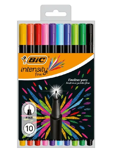 ЦВЕТНИ ТЪНКОПИСЦИ INTENSITY CLASSIC 10 BIC