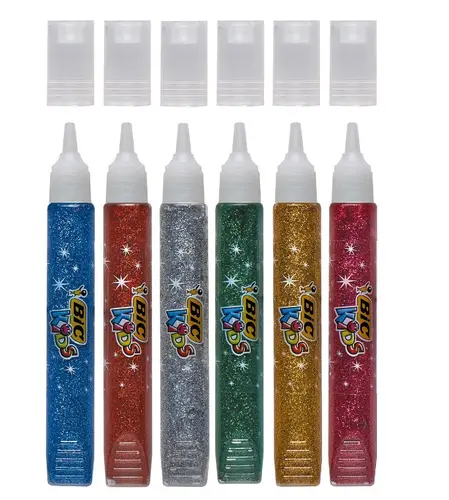 ДЕТСКО БЛЕСТЯЩО ЛЕПИЛО МЕТАЛИК 6 BIC - image 1