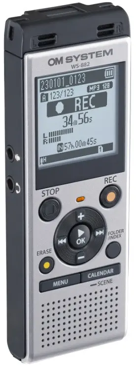 ДИКТОФОН WS-882 OLYMPUS - СРЕБРИСТ - image 2