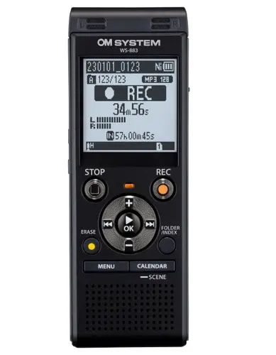 ΡΕΜΠΟΡΤΕΡ ΦΩΝΗΣ WS-883 OLYMPUS - ΜΑΥΡΟ - 1