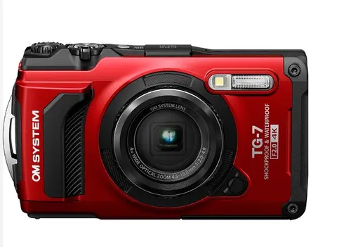 ЦИФРОВ ФОТОАПАРАТ TG-7 OLYMPUS - ЧЕРВЕН