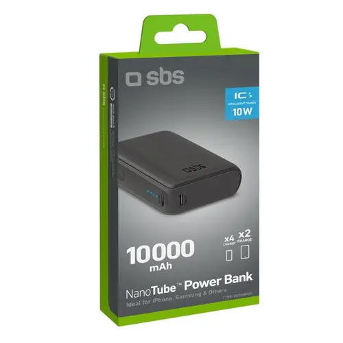 POWER BANK 10 000mAh,2xUSB-C,1xUSB A,10W SBS - BLACK - image 10