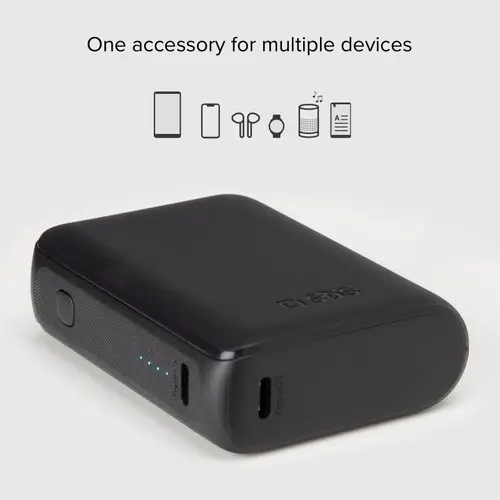 POWER BANK 10 000mAh,2xUSB-C,1xUSB A,10W SBS - BLACK - image 1