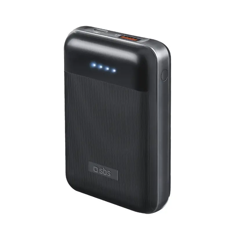 POWER BANK 10 000mAh,1xUSB C,1xUSB A,PD 20W,BL SBS - ЧЕРЕН