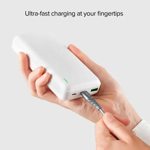 POWER BANK 20 000mAh,1xUSB C,1xUSB A,AFC SBS - WHITE - image 3