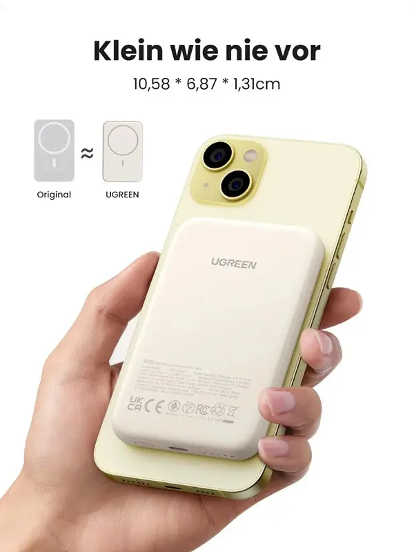 POWER BANK 5 000mAh Mini MAGNETIC WIR PB560 UGREEN - image 1