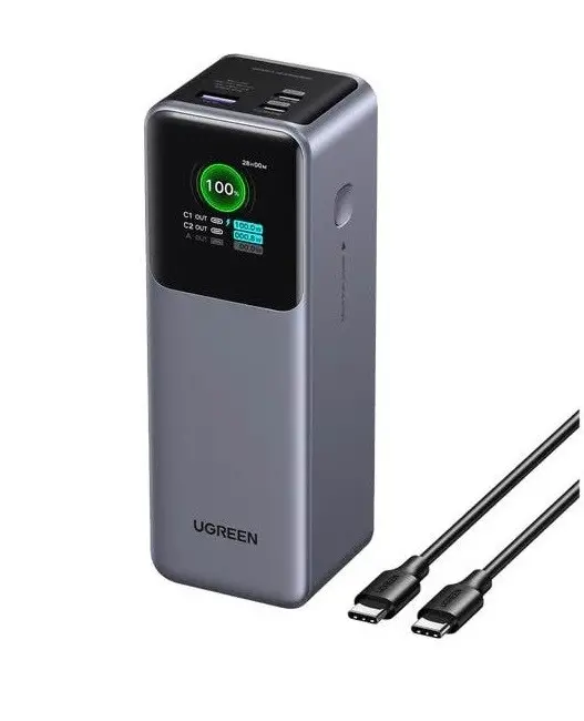 POWER BANK 25 000mAh, 200W PB722 UGREEN - СИВ - image 1
