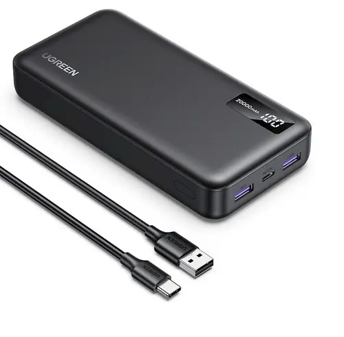 POWER BANK PB312 20 000mAh PD 22.5W UGREEN - ЧЕРЕН