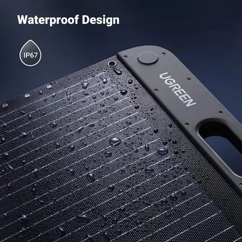 СОЛАРЕН ПАНЕЛ ЗА ЗАРЕЖДАЩИ СТАНЦИИ SC100 SOLAR PANEL 100W, 5.5A UGREEN - image 3