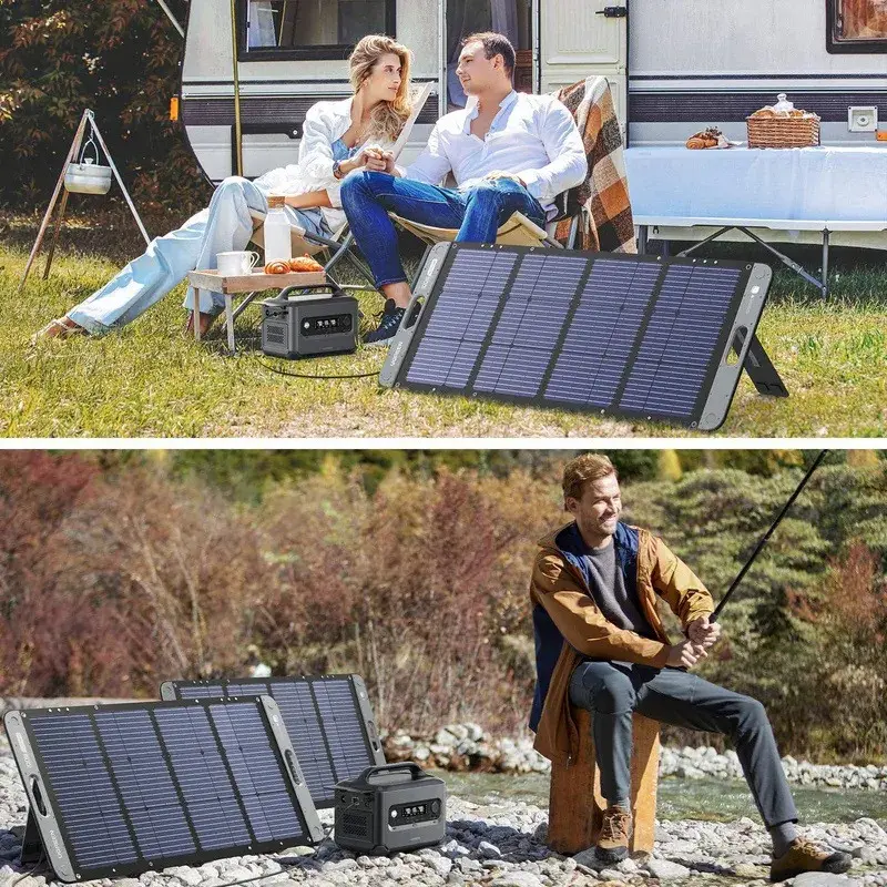 СОЛАРЕН ПАНЕЛ ЗА ЗАРЕЖДАЩИ СТАНЦИИ SC100 SOLAR PANEL 100W, 5.5A UGREEN - image 4