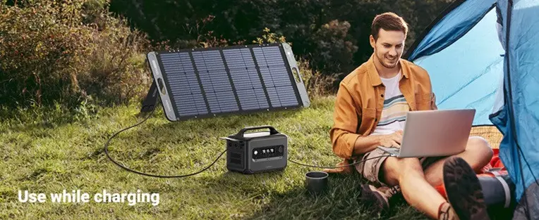 СОЛАРЕН ПАНЕЛ ЗА ЗАРЕЖДАЩИ СТАНЦИИ SC200 SOLAR PANEL 200W, 11A UGREEN - image 1