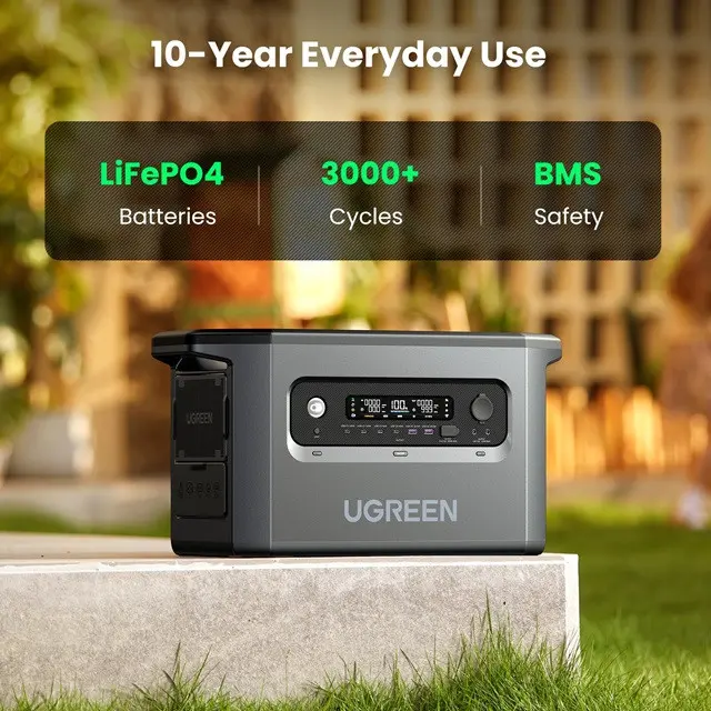 ЗАРЯДНА СТАНЦИЯ GS2200 POWER ROAM 2048Wh / 2300W UGREEN - image 3