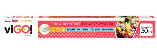 FOLIE DE AMBALARE PERFORATĂ 30 M PREMIUM VIGO - 1