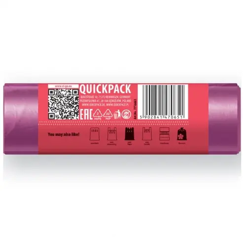 ТОРБИ ЗА СМЕТ 60L С УШИ ЛАВАНДУЛА 18 БР. STANDARD VIGO - image 3