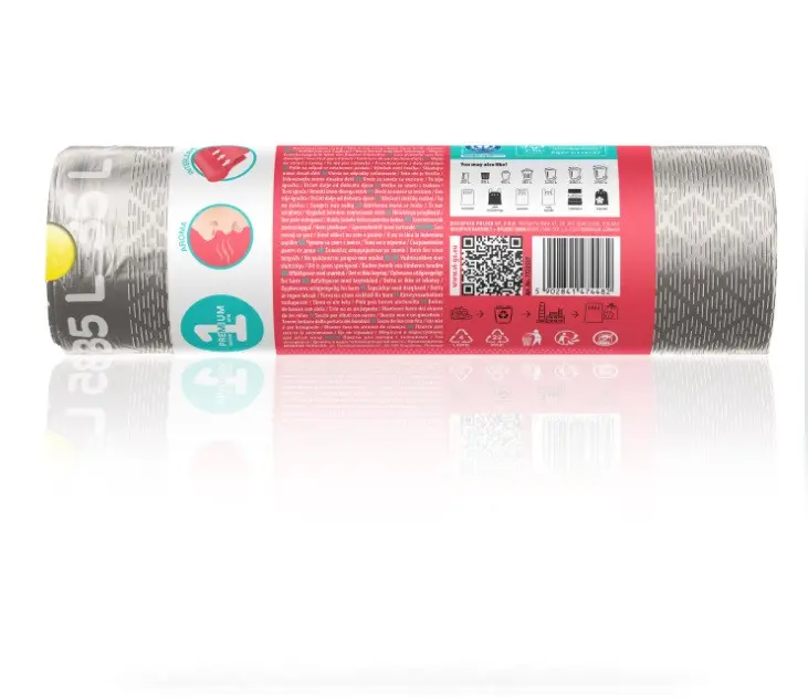 ТОРБИ ЗА СМЕТ SILVER 35L С ВРЪЗКА 15БР. PREMIUM №1 VIGO - image 2