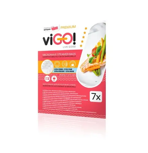 MICROWAVE ПЛИКОВЕ ЗА ЗАДУШАВАНЕ 7 БР. PREMIUM VIGO - image 1