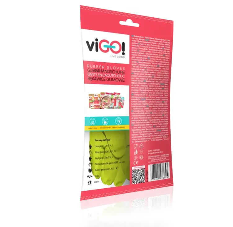 ДОМАКИНСКИ ГУМЕНИ РЪКАВИЦИ М PREMIUM VIGO - image 2