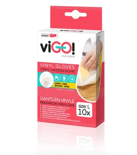 ДОМАКИНСКИ РЪКАВИЦИ ВИНИЛ L STANDARD VIGO - image 1