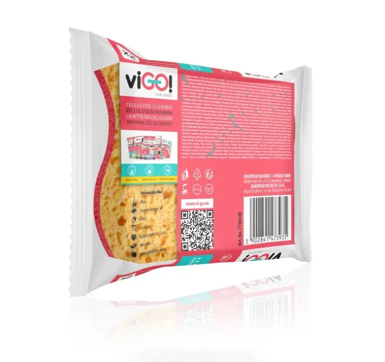 ЦЕЛУЛОЗНА ГЪБА EXTRA SOFT ЗА МИЕНЕ 2БР. PREMIUM VIGO - image 2