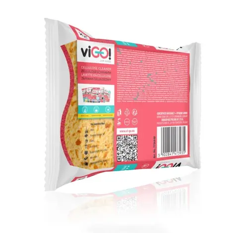 ЦЕЛУЛОЗНА ГЪБА EXTRA SOFT ЗА МИЕНЕ 2БР. PREMIUM VIGO - image 2