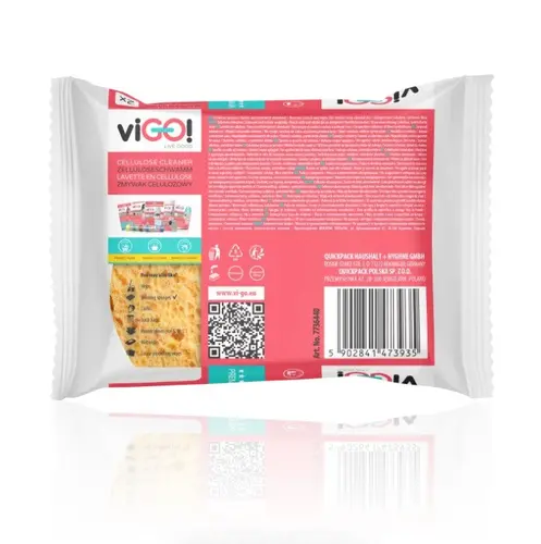 ЦЕЛУЛОЗНА ГЪБА EXTRA SOFT ЗА МИЕНЕ 2БР. PREMIUM VIGO - image 3