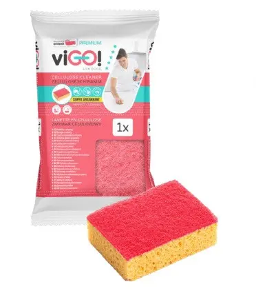 Burete din celuloză 1 buc. PREMIUM VIGO - 6