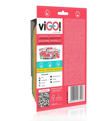 УНИВЕРСАЛНИ МИКРОФИБЪРНИ КЪРПИ 5 БР. PREMIUM VIGO - image 2