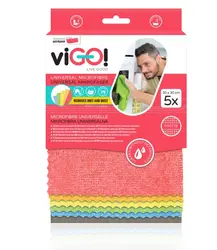 УНИВЕРСАЛНИ МИКРОФИБЪРНИ КЪРПИ 5 БР. PREMIUM VIGO