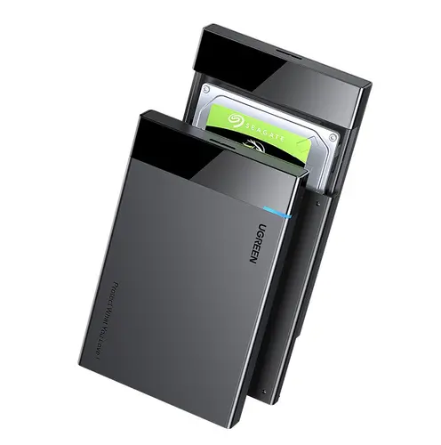 КУТИЯ ЗА HDD/SSD 2.5,microB / USB3.0 US221 UGREEN - image 1
