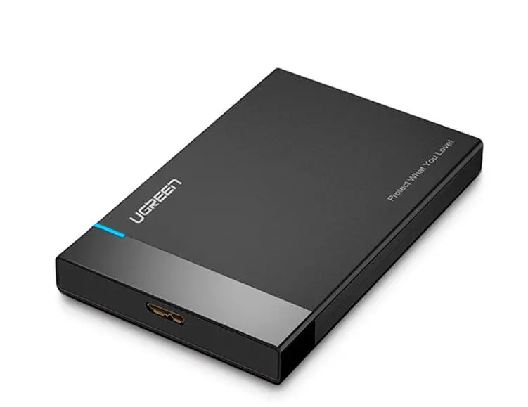 КУТИЯ ЗА HDD/SSD 2.5,microB / USB3.0 US221 UGREEN - image 2