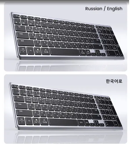 КЛАВИАТУРА БЕЗЖИЧНА KU005 ULTRA SLIM UGREEN - image 3