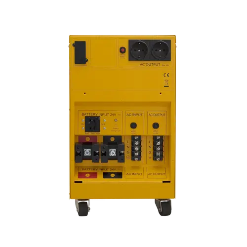 Инвертор 3500VA/2450W, 140-300 Vac, 24 Vdc, 1х HDB, 2x Schuko, AVR, синусоидален изход; работи с външни батерии; CPS3500PRO - image 2