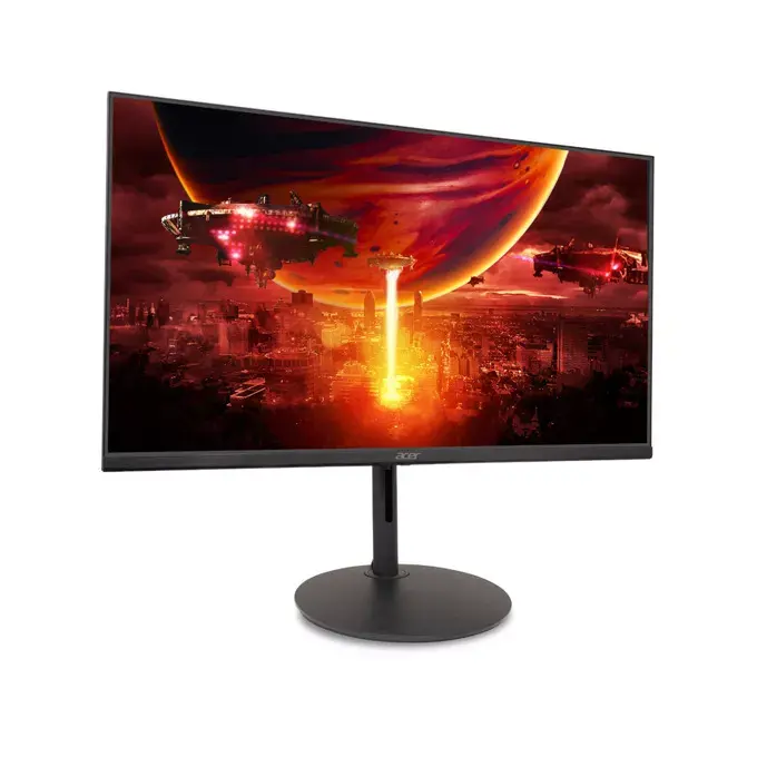 Монитор, Acer Nitro XF240YX1biiph, 23.8'' FHD (1920x1080) IPS, ZeroFrame, 200Hz, 1ms (VRB), HDR10, FreeSync Premium, 250nits, 2xHDMI, DP, VisionCare, Energy Class E, Black, 2Y - image 1