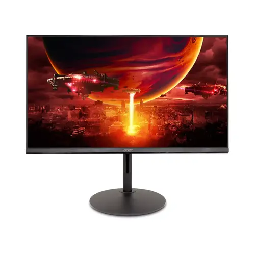 Monitor, Acer Nitro XF240YX1biiph, 23.8'' FHD (1920x1080) IPS, ZeroFrame, 200Hz, 1ms (VRB), HDR10, FreeSync Premium, 250nits, 2xHDMI, DP, VisionCare - 1