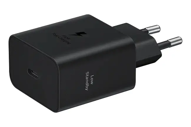 Адаптер, Samsung EP-T4511NBEGEU 45W Power Adapter (TA only, W/O Cable) Black - image 1