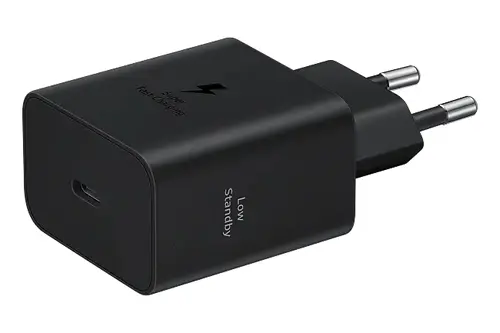 Адаптер, Samsung EP-T4511NBEGEU 45W Power Adapter (TA only, W/O Cable) Black - image 1