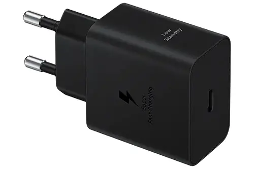 Адаптер, Samsung EP-T4511NBEGEU 45W Power Adapter (TA only, W/O Cable) Black - image 2