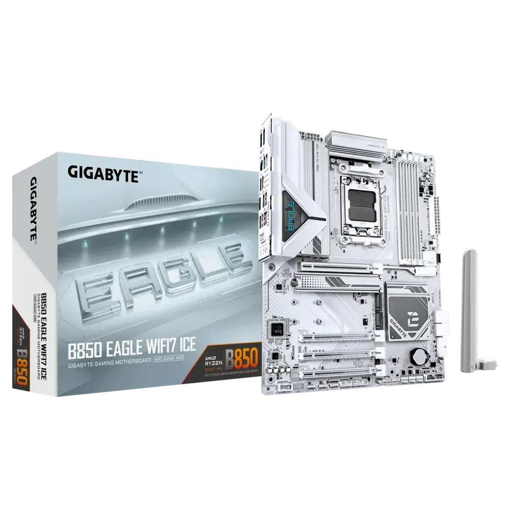 Дънна платка, GIGABYTE GB B850 EAGLE WF7 ICE - image 3