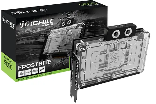Видео карта, Inno3D GeForce RTX 5090 32GB GDDR7 iChill Frostbite