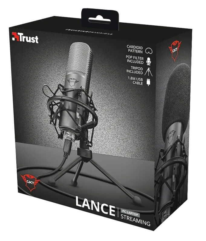 Микрофон, TRUST GXT 242 Lance Streaming Microphone - image 4