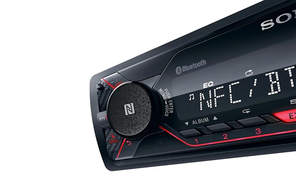 Рисийвър, Sony DSX-A410BT In-car Media Receiver with USB, Red illumination - image 1
