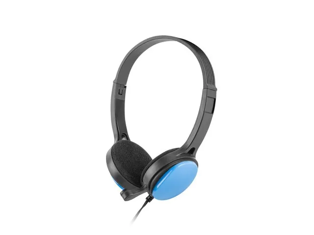 Слушалки, uGo Headset USL-1221 + microphone, Blue - image 4