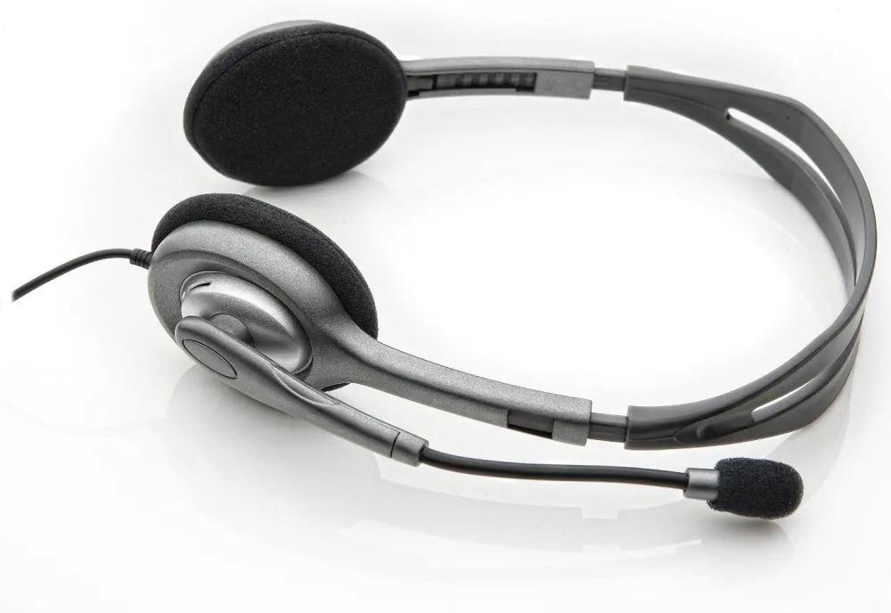 Слушалки, Logitech Stereo Headset H111 - image 1