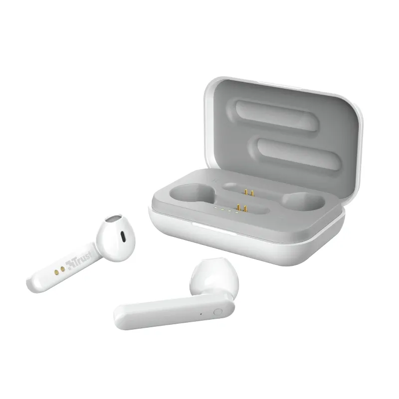 Слушалки, TRUST Primo Touch Bluetooth Earphones White - image 1