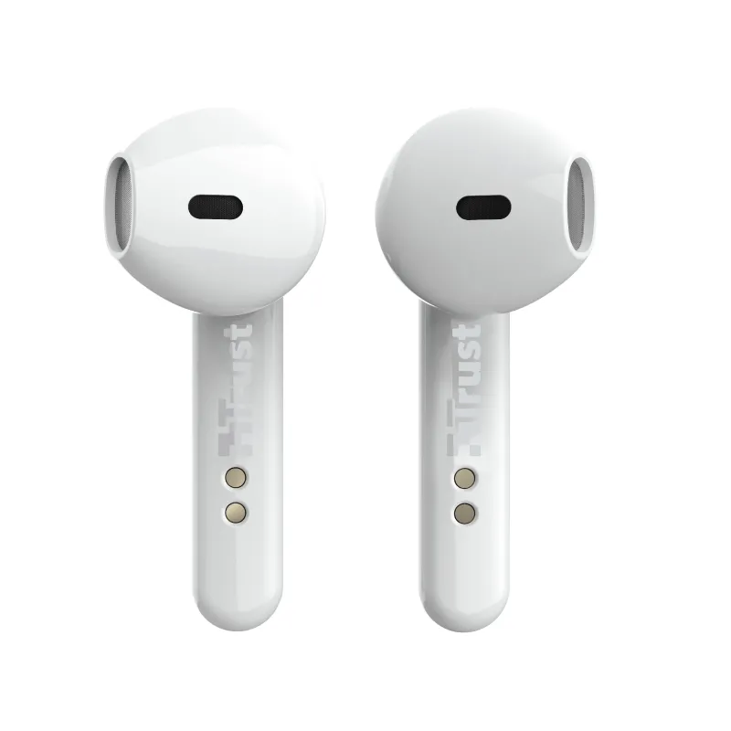 Слушалки, TRUST Primo Touch Bluetooth Earphones White - image 3