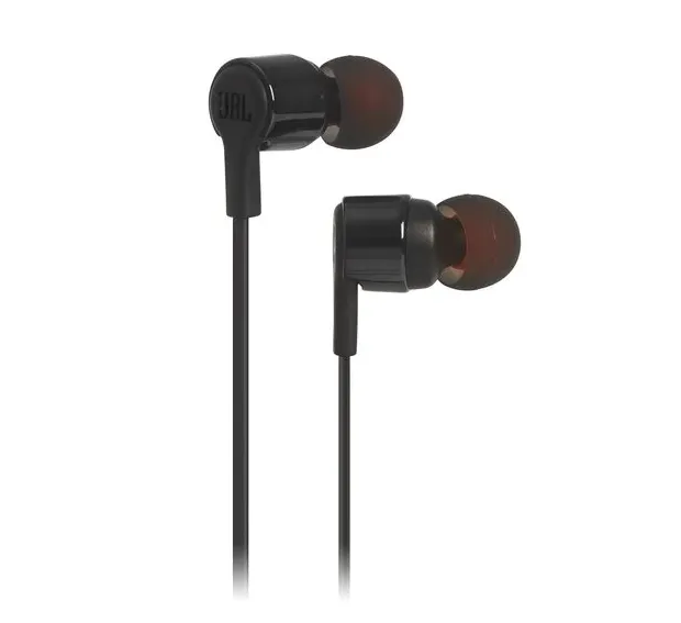 Слушалки, JBL T210 BLK In-ear headphones